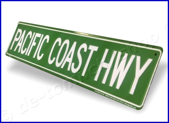 TARGA PACIFIC COAST HWY (12,5X60,5 cm) TARGA PACIFIC COAST HWY (12,5X60,5 cm)